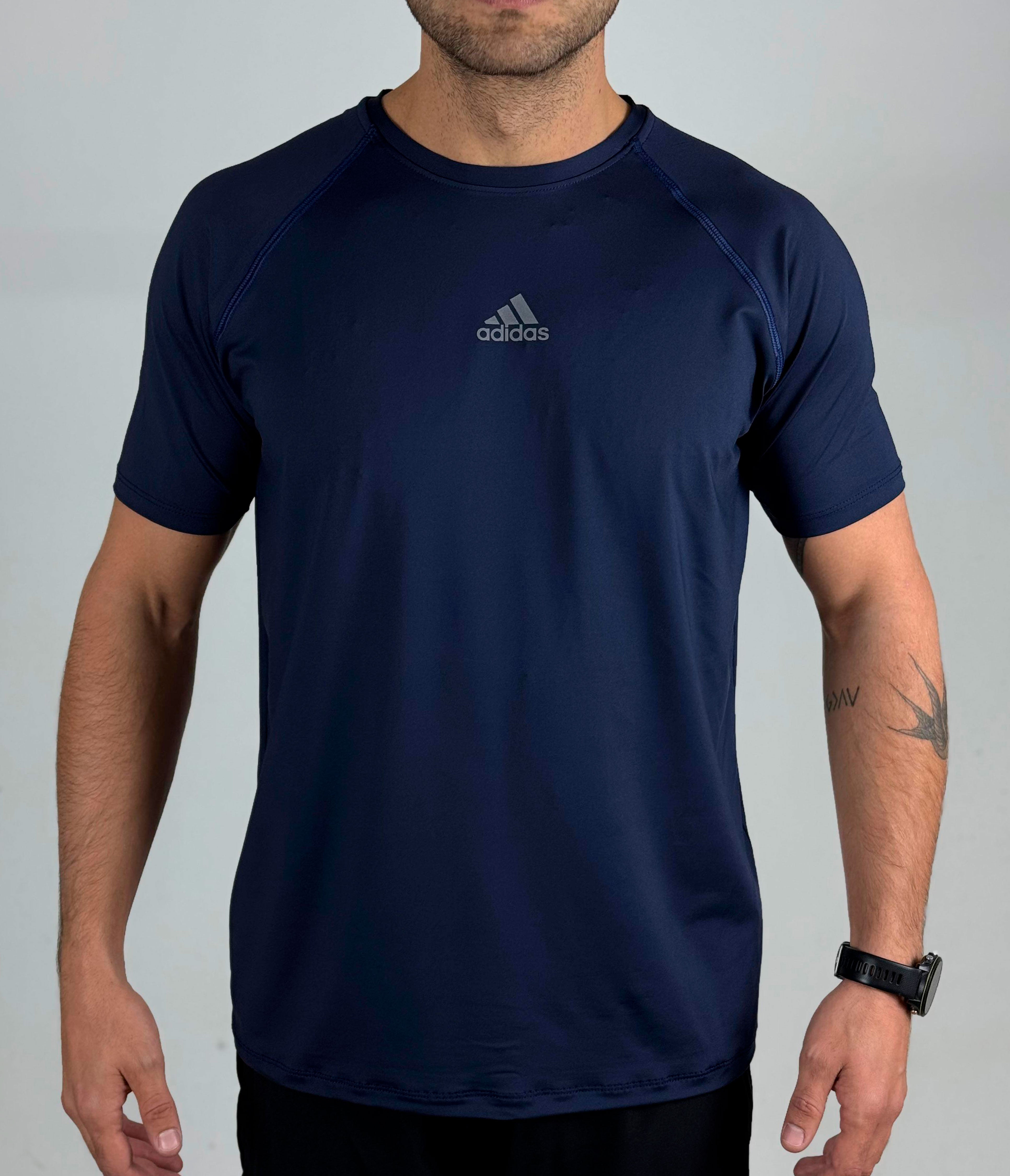 Rashguard Manga Curta Térmica Adidas UV +