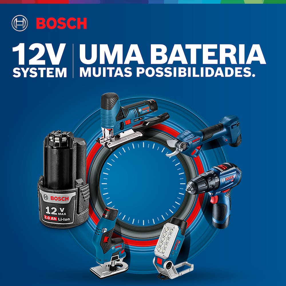 Bateria de Íons de Lítio 2,0AH 12V GBA BOSCH