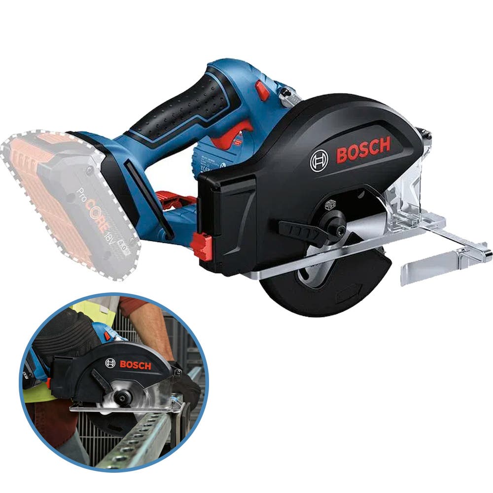 Serra Circular Bateria Bosch GKM 18V-50 18V Sem Bateria Sem Carregador Bosch