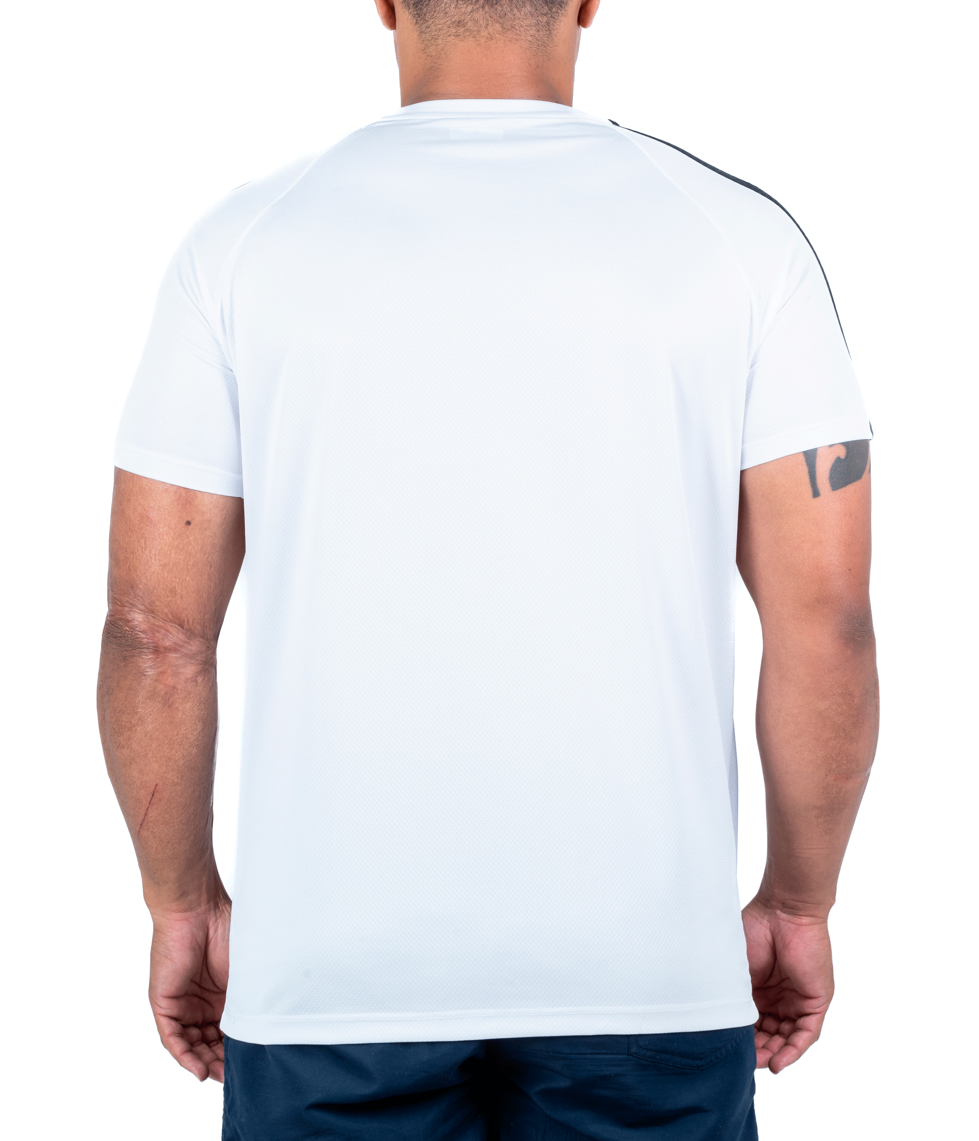 (G1 ao G4) Camiseta Dry Fit Adidas III Listras Ombro