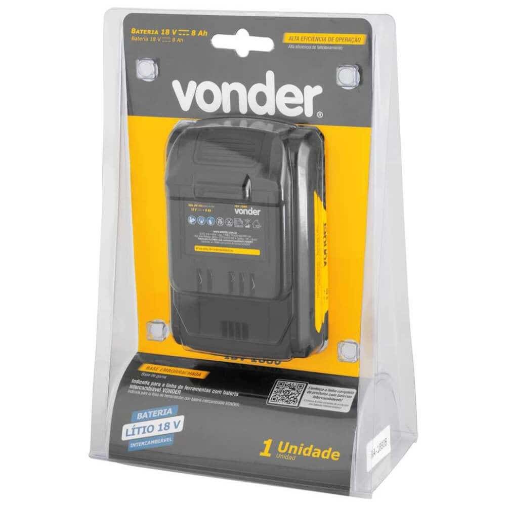 Bateria 18V Lítio 8Ah IBV1880 60.04.188.000 VONDER