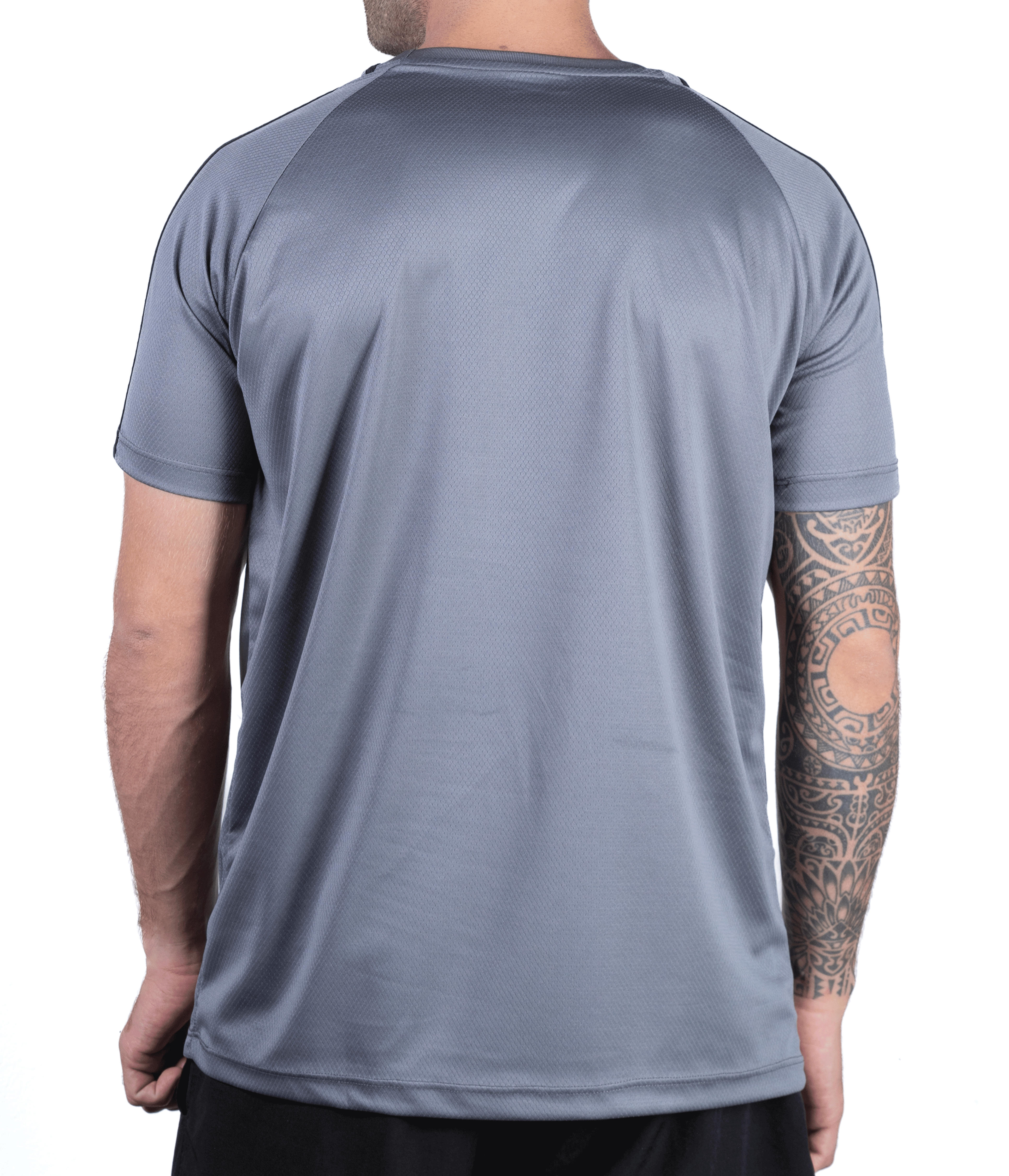 Camiseta Dry Fit Adidas III Listras Ombro