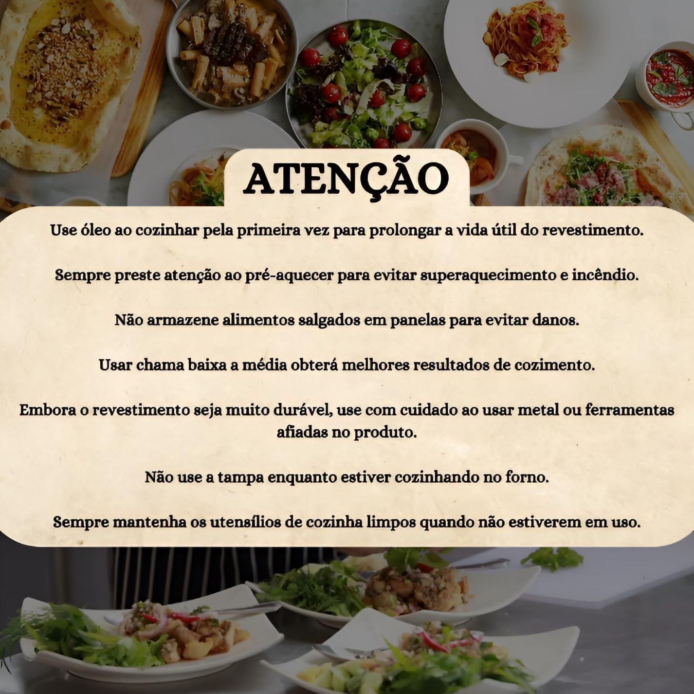 Jogo De Panelas Cookware 5 Peças Revestimento De Granito