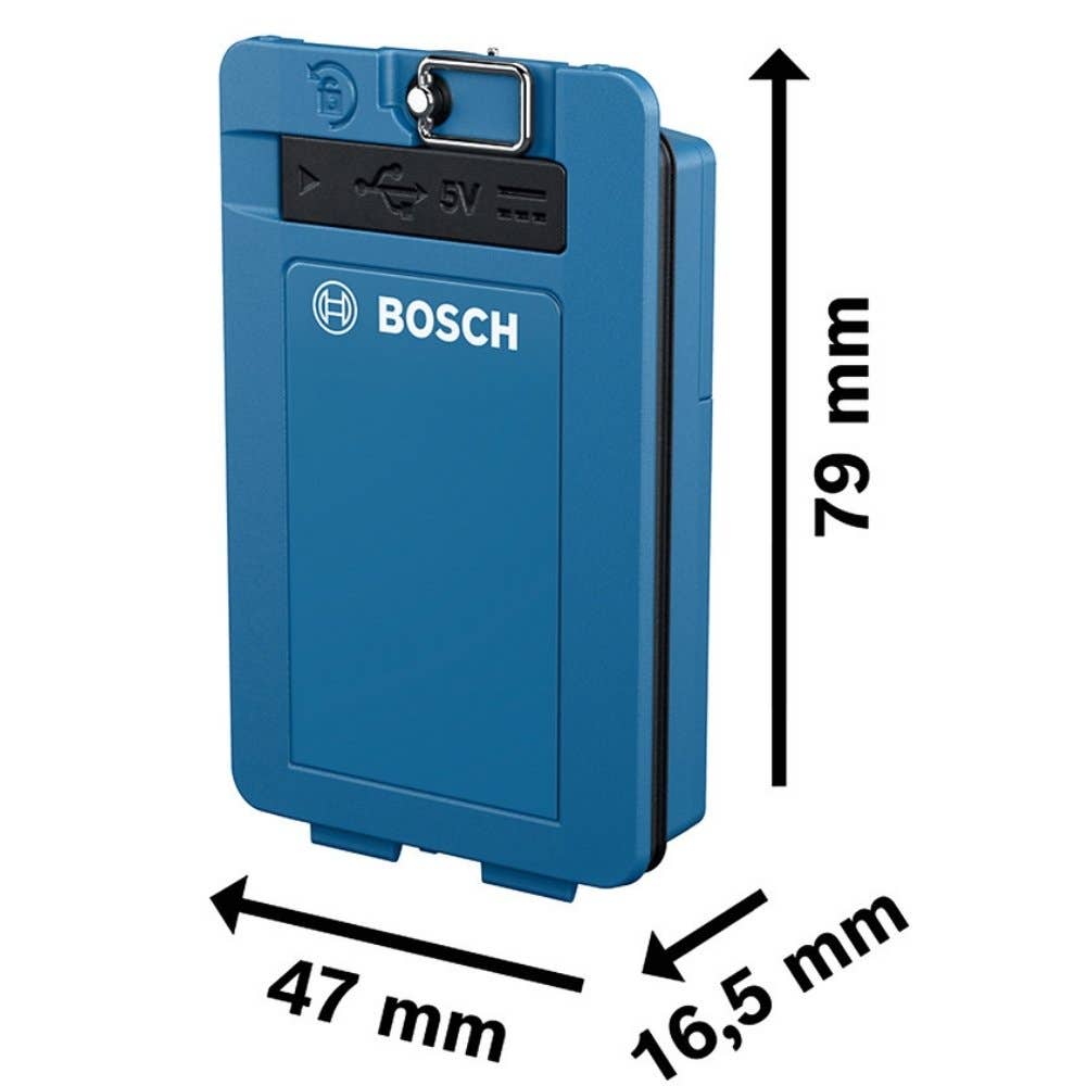 Bateria Recarregável 1Ah 3,7V para Linha de Medição BOSCH