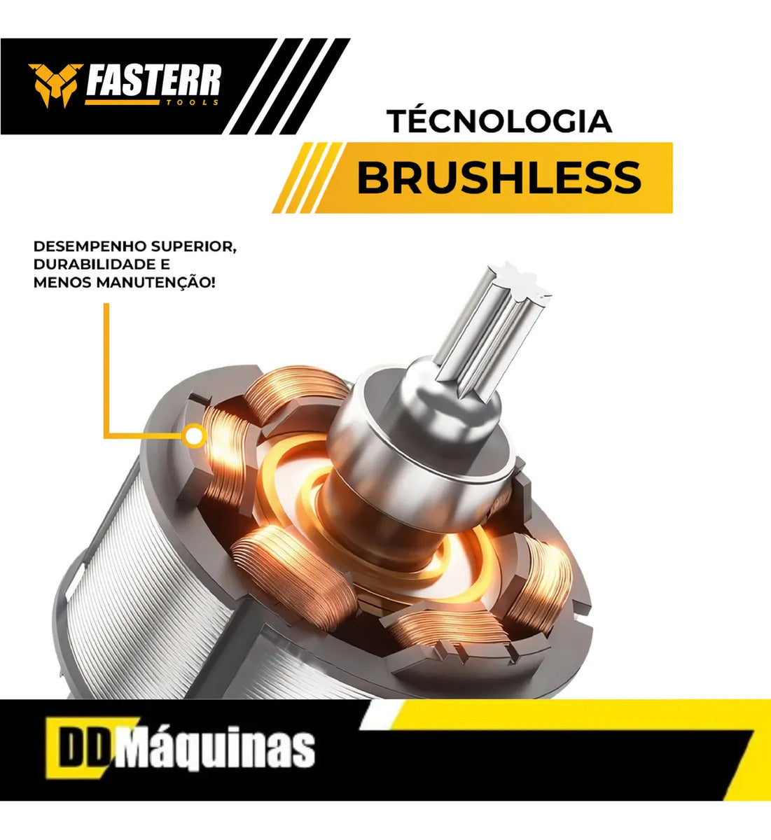Kit Multi Ferramentas A Bateria 4 Em 1 Brushless - Fasterr