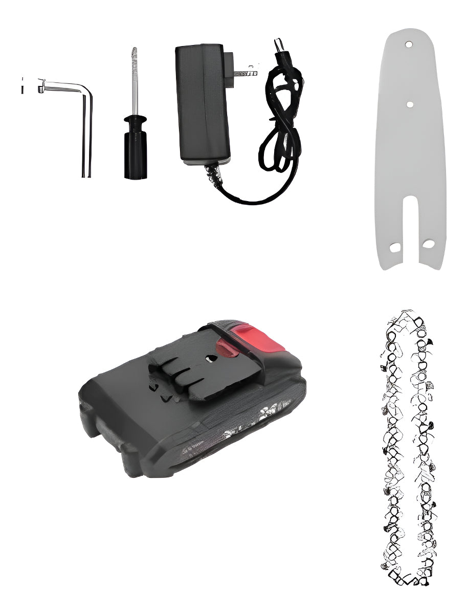 Mini Moto Serra Elétrica Bateria 24v Portátil Bivolt