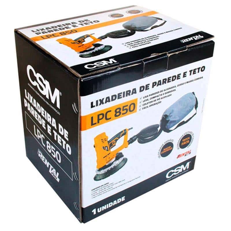 Lixadeira Parede e Teto 850W LPC850 CSM
