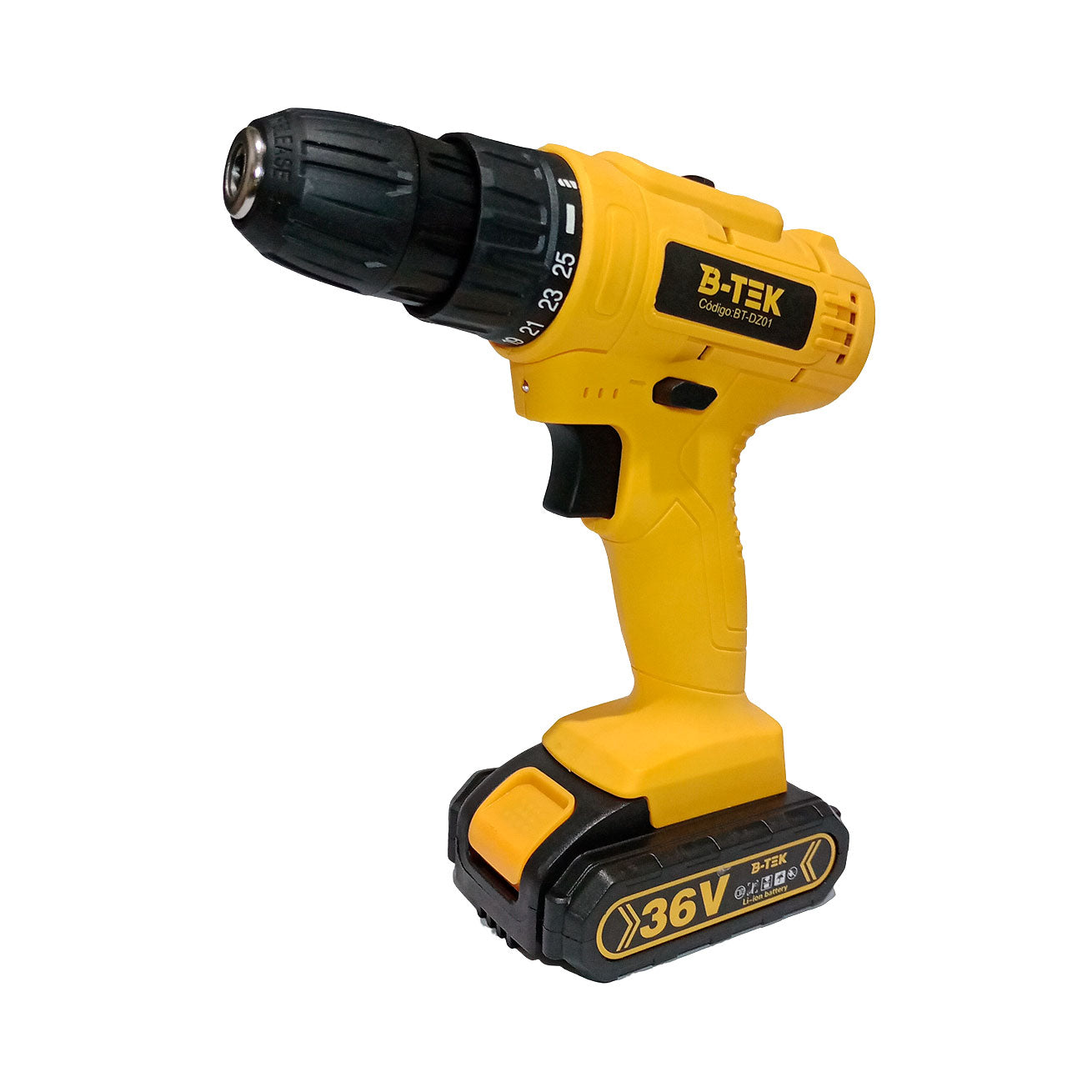 Furadeira Parafusadeira Sem Fio 36V B-TEK